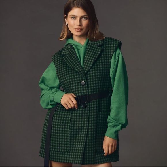 BAUM UND PFERDGARTEN • Bennu Plaid Vest Jacket - Picture 12 of 15